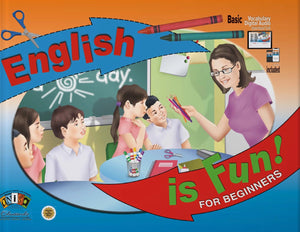 AI-L001 English is fun! For Beginners with Basic Vocabulary Digital Audio