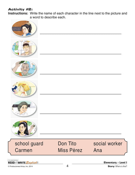 AI-RW032Let's Read and Write English! Level I