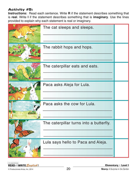 AI-RW032Let's Read and Write English! Level I