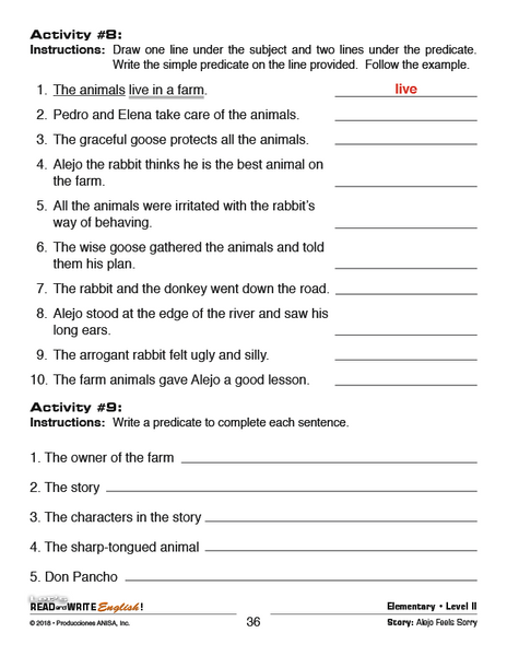 AI-RW033 Let's Read and Write English! Level II