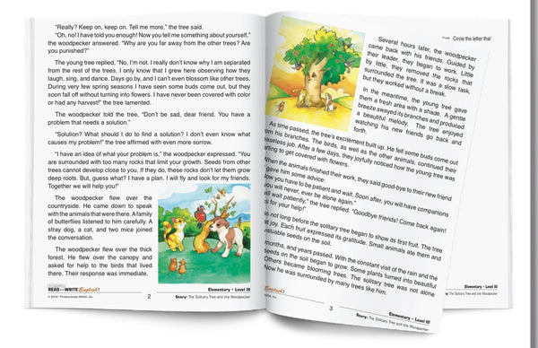 AI-RW034 Let's Read and Write English! Level III  -  2018