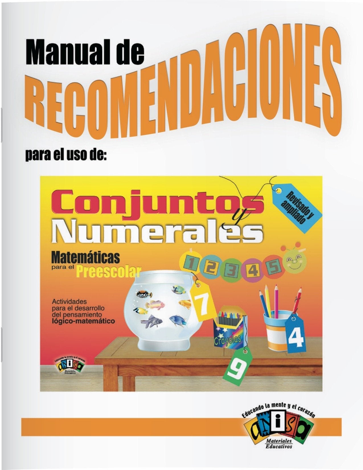 AM-L002G Conjuntos y numerales - Preescolar (Manual de recomen