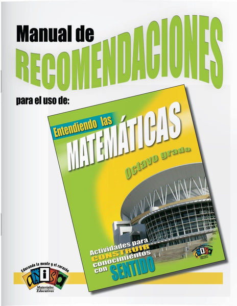 AM-L007BG Entendiendo las matemáticas - 8vo Grado (Manual de