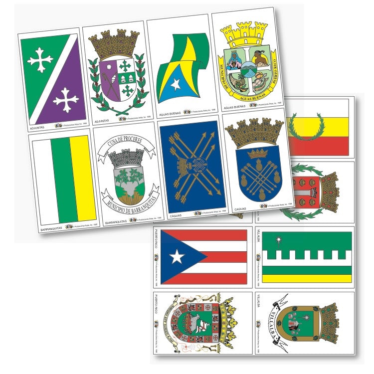 AML-031 Banderas y Escudos de Puerto Rico