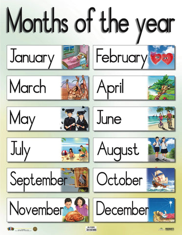 AI-C005 Months of the year
