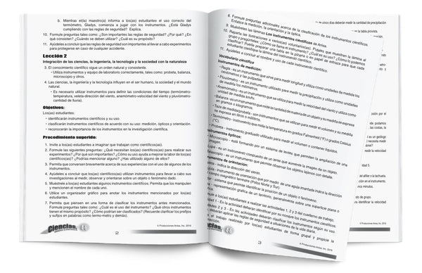 AC-L002G Manual Recomendaciones: Ciencia, valores y literatura 4-6