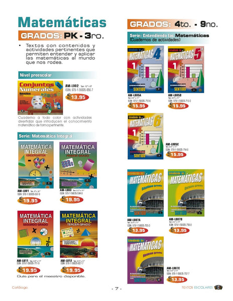 ACMS-TE01 Catálogo Textos Escolares - (gratis)