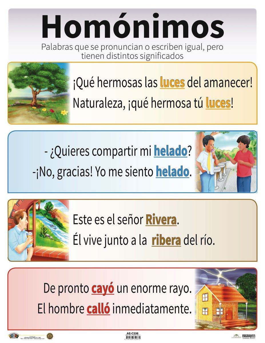 AE-C338 Homónimos – Tienda ANISA