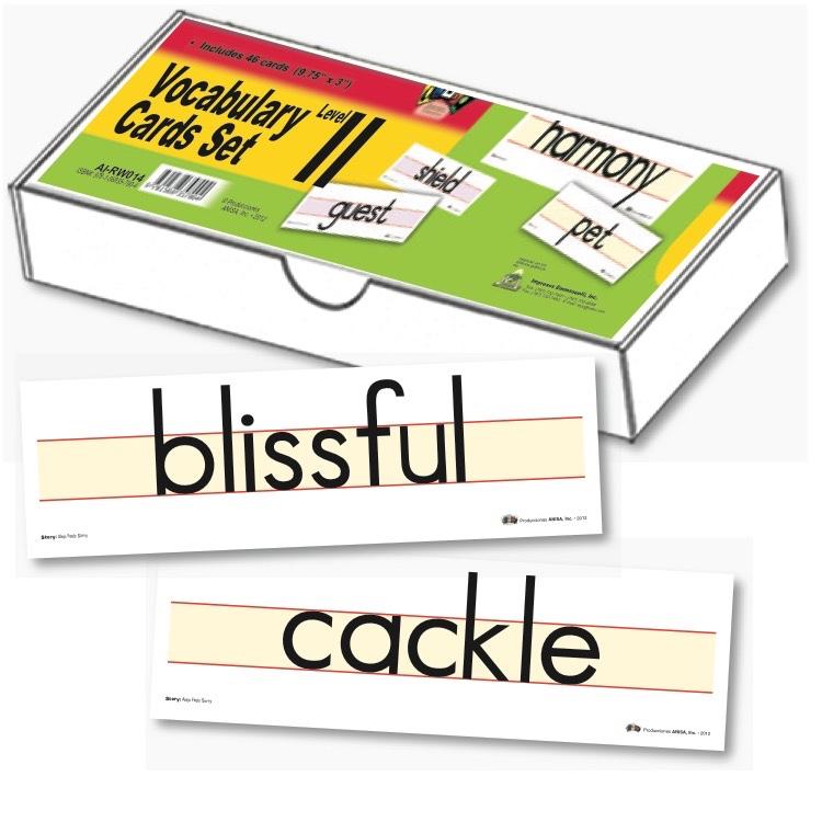 AI-RW014 Vocabulary Cards Set Level II